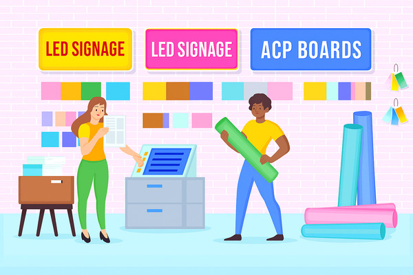 LED Signage & ACP Boards