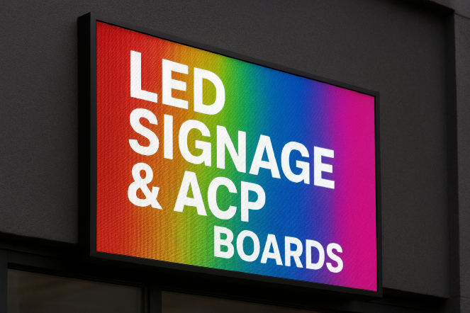 LED Signage & ACP Boards