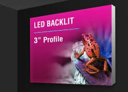 FABRIC LIGHT BOX WITH PROFILE