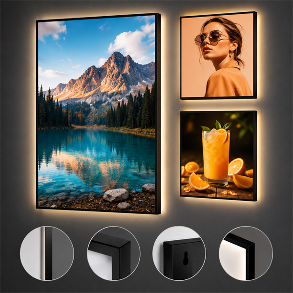 Slim LED Frames